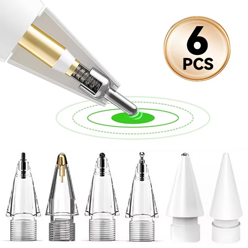 Tablet Stylus Accessories - 6 punte di ricambio per matita