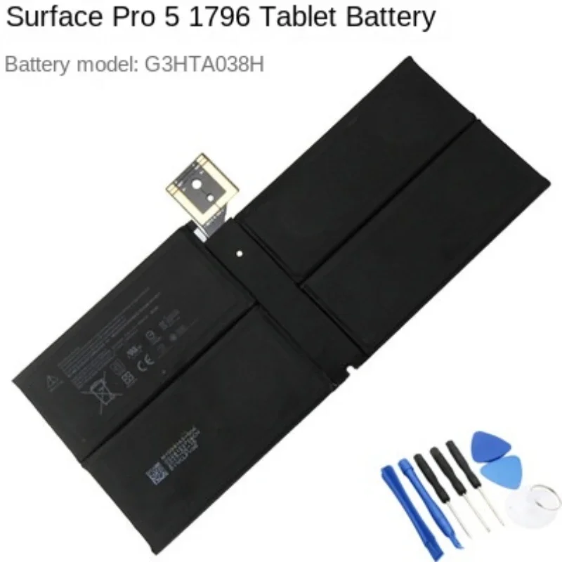 Microsoft Tablet Accessories - Batteria per Tablet 5940mAh 7.57V Compatibile