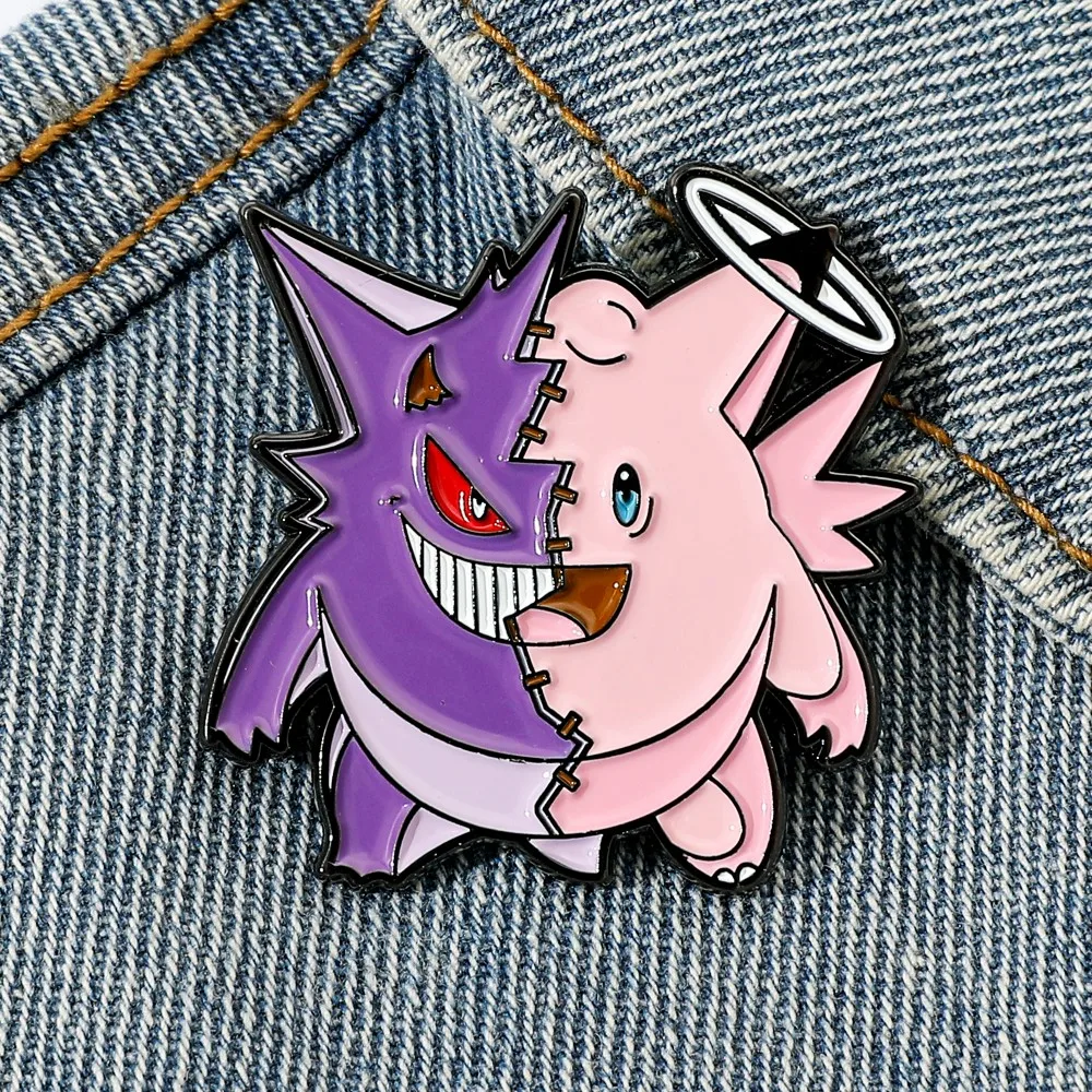 Tablet Cute Accessories - 1 Pezzo Spilla Anime Cartoon Gengar