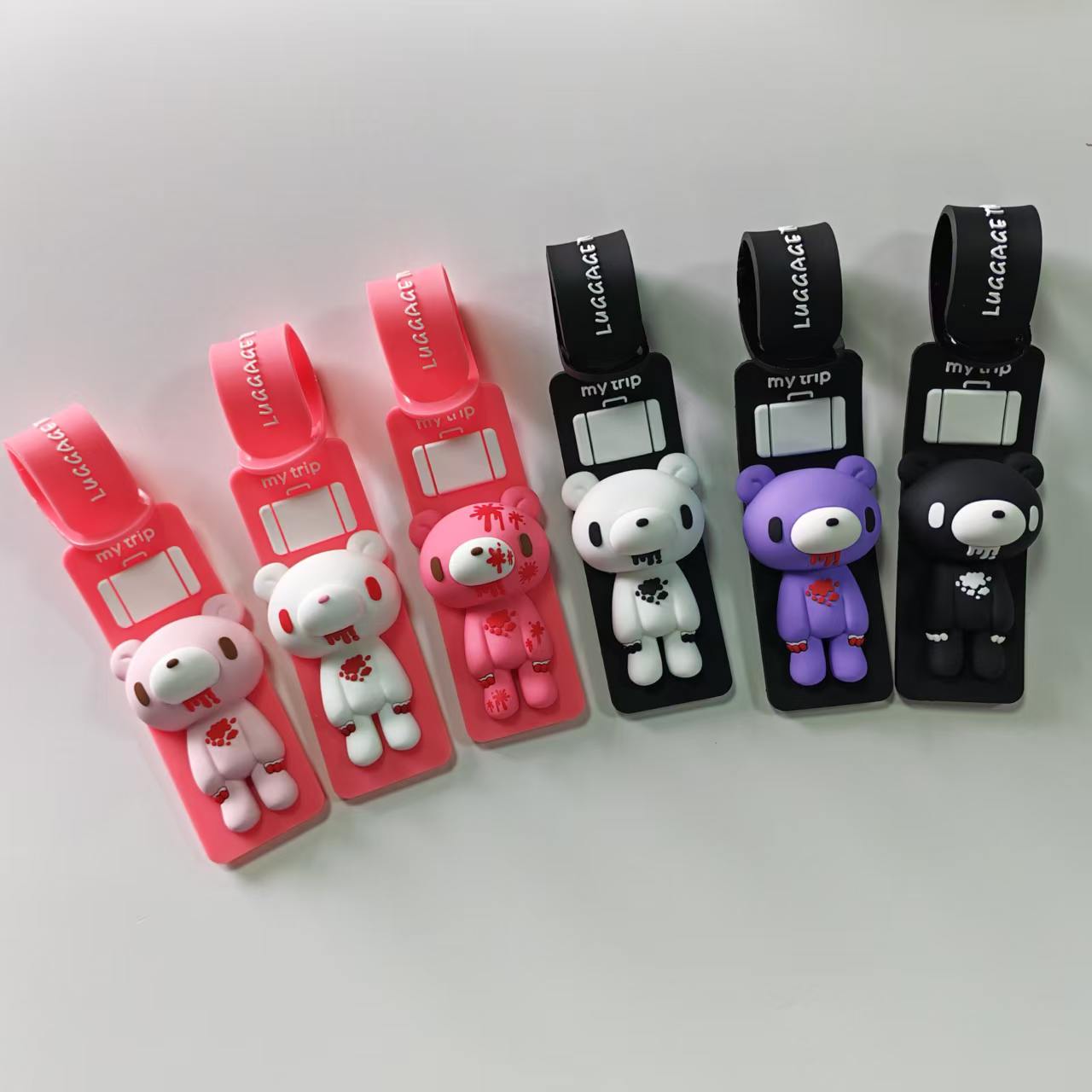 Tablet Cute Accessories - Etichetta per Bagagli in Silicone a