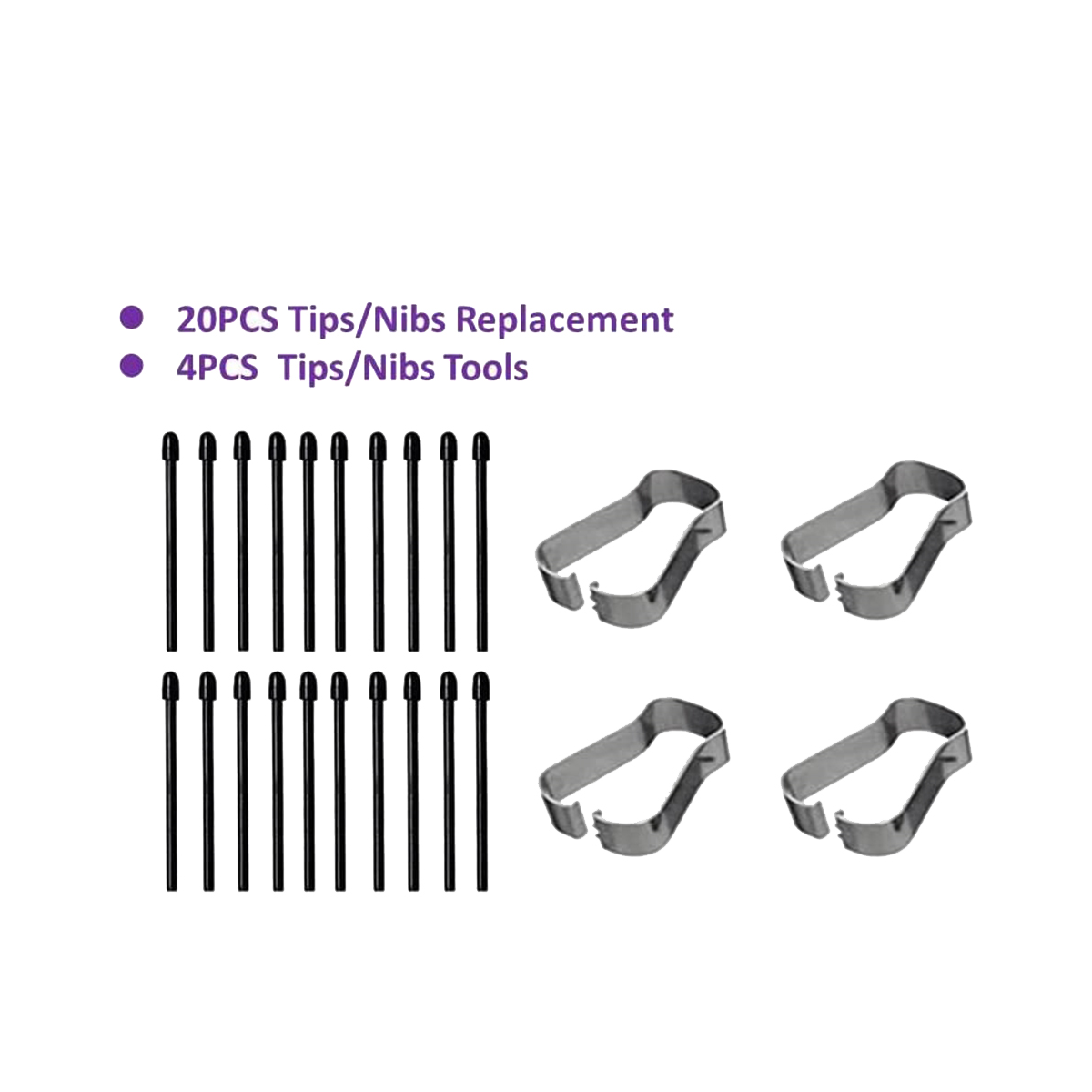(Confezione da 20) punte/penni - Tablet Stylus Accessories recensione e prezzo