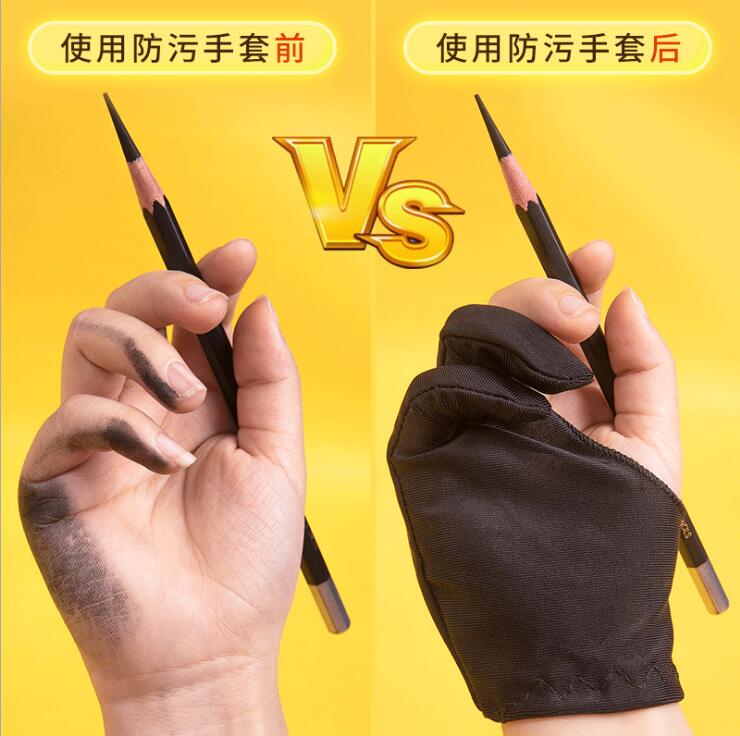 Guanto Anti-Tocco a Due Dita p - Drawing Glove Artist recensione e prezzo