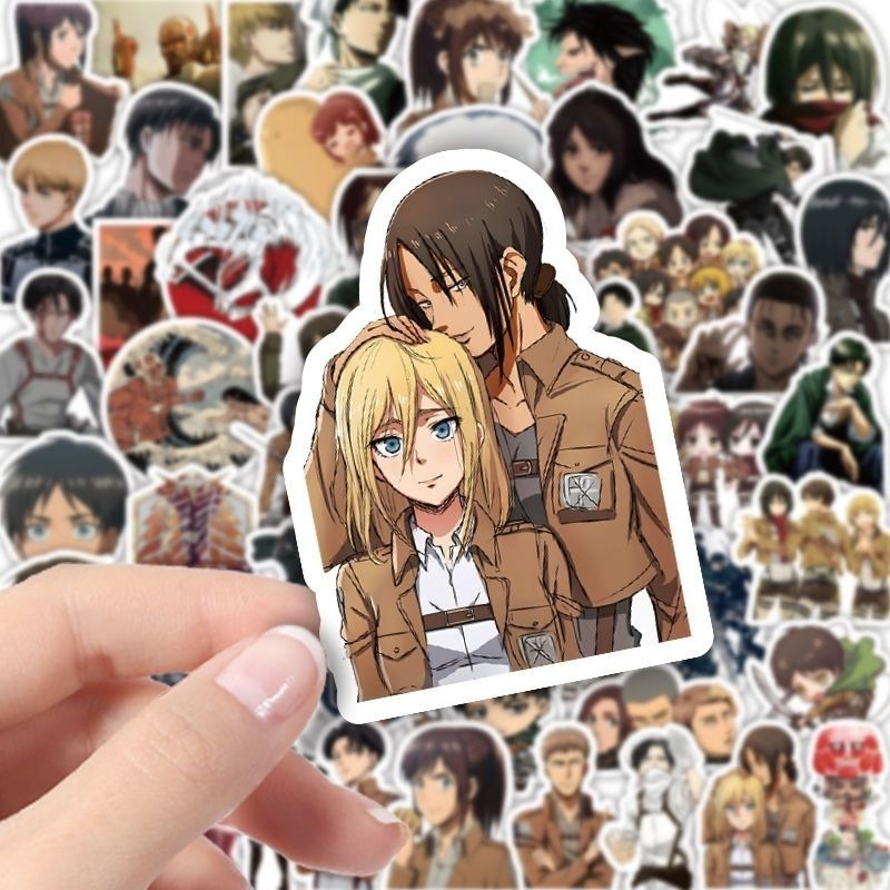 60 Pezzi Adesivi Anime Attack  - Tablet Cute Accessories recensione e prezzo