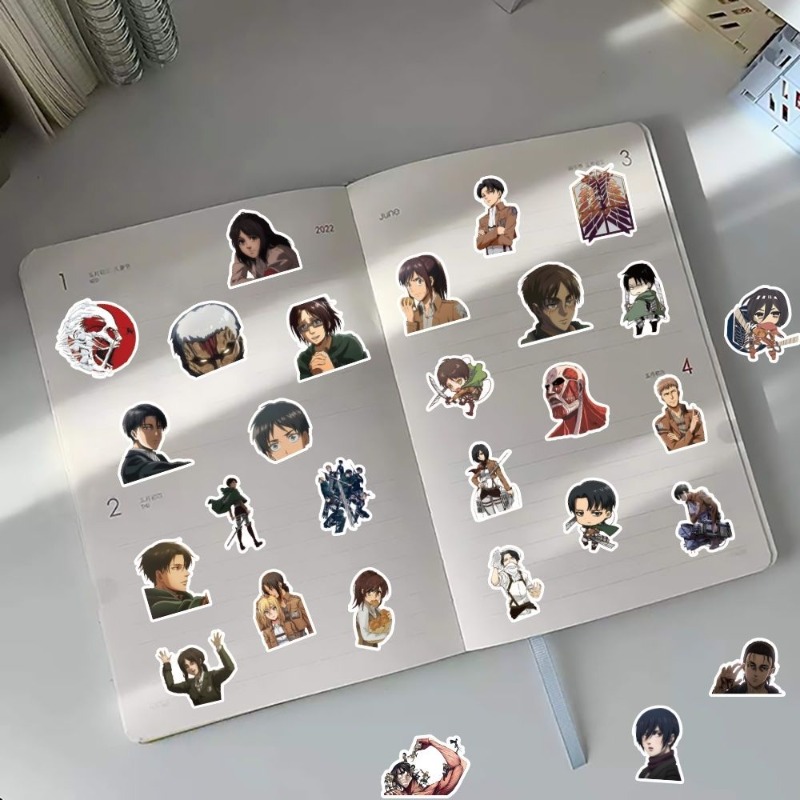 60 Pezzi Adesivi Anime Attack  - Tablet Cute Accessories recensione e prezzo