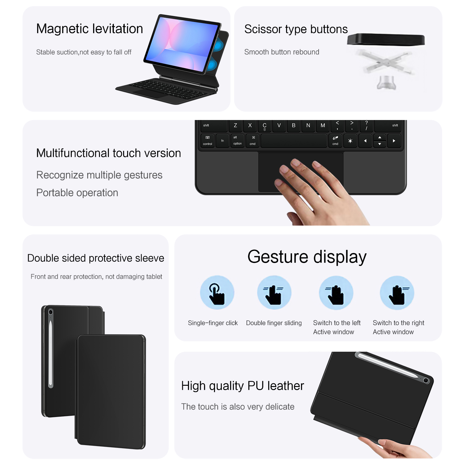 Magic Keyboard per Samsung Gal - Vortex Tablet Accessories recensione e prezzo