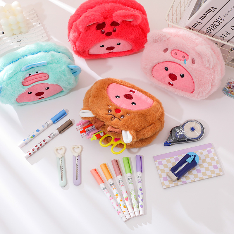 Astuccio portapenne in peluche - Case With Pencil Holder recensione e prezzo