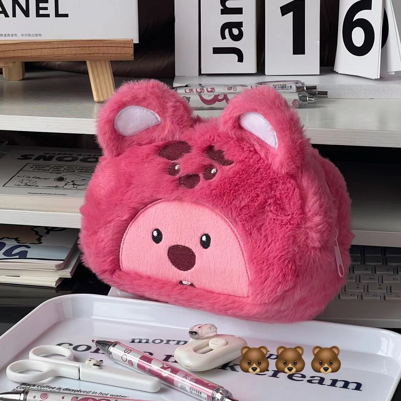 Astuccio portapenne in peluche - Case With Pencil Holder recensione e prezzo