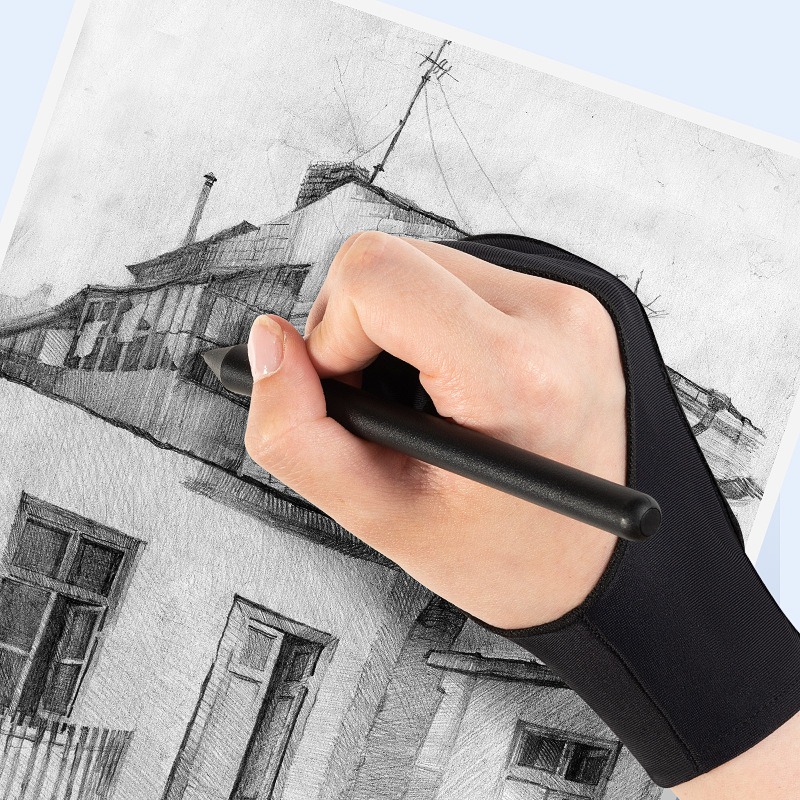 Guanto artistico a due dita an - Drawing Glove Artist recensione e prezzo